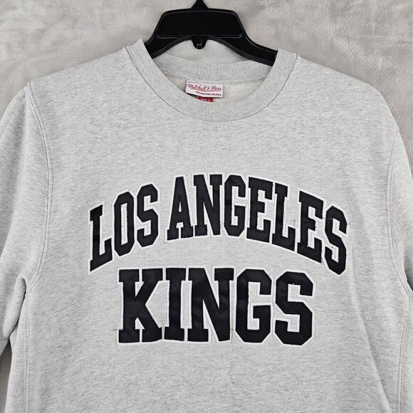 Mitchell & Ness Los Angeles KINGS NHL Sweatshirt  Cotton Mens Size Large - Picture 3 of 9